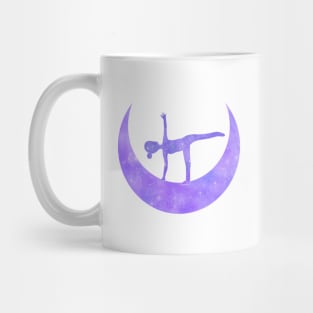 Half Moon Yoga Pose Mug